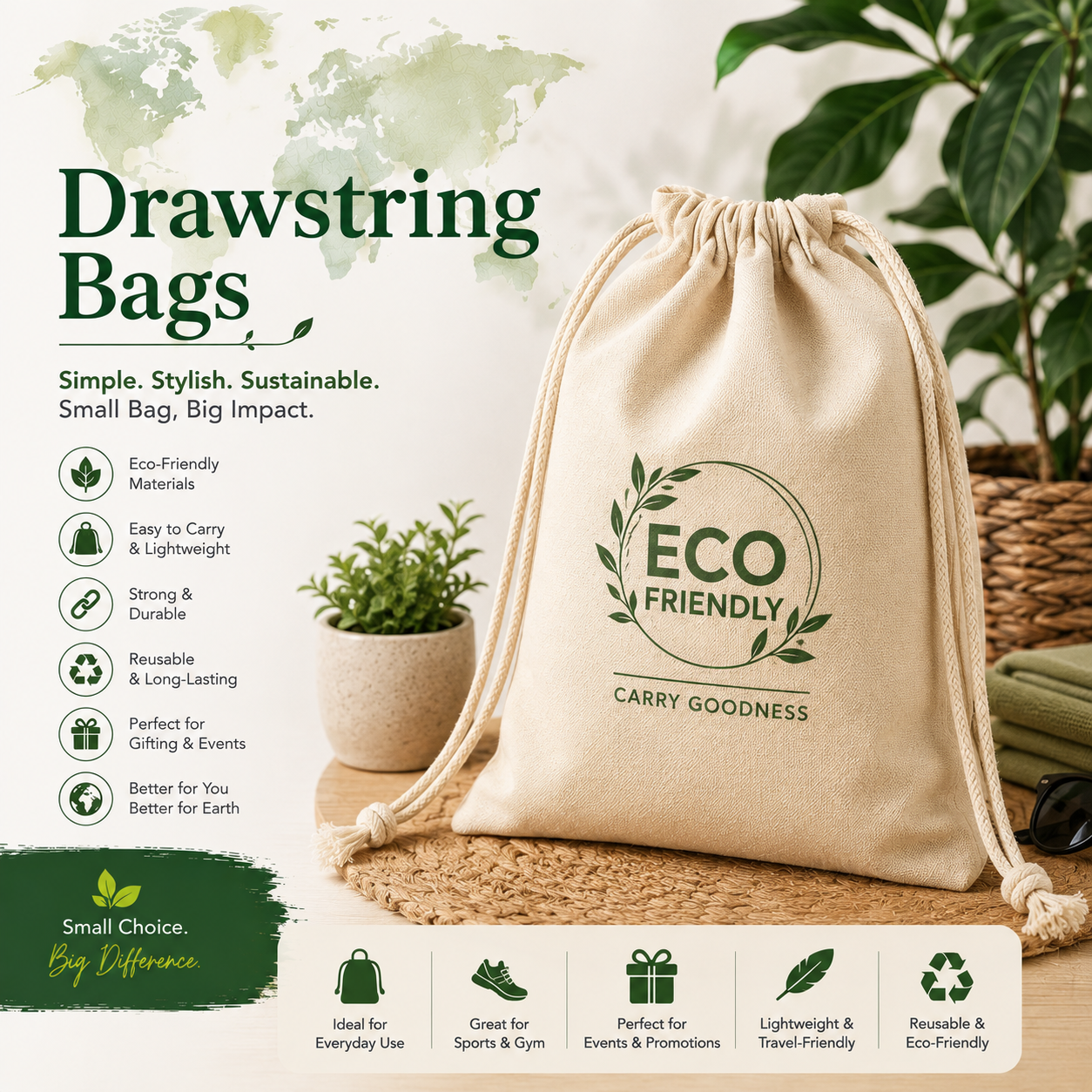 Drawstring Bags