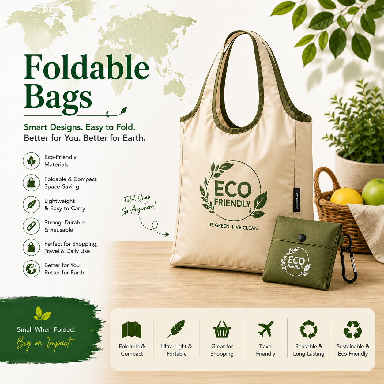 Foldable Bags